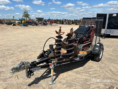 2019 Miska 10 ft S/A Remorque pour équipement
