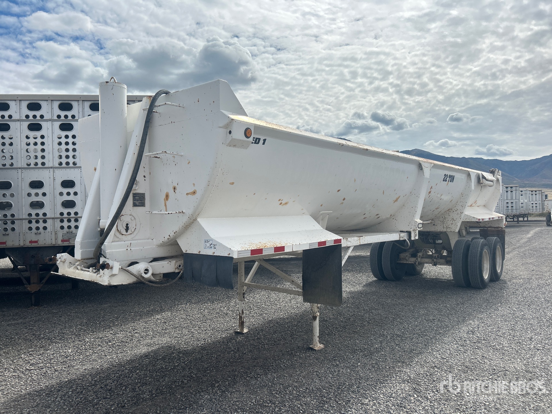 1996 Ranco T/A End Dump Trailer
