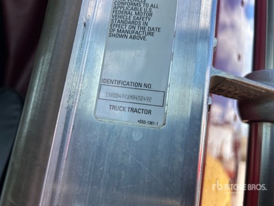 2021 Kenworth T800 6x4 T/A Sleeper Truck Tractor
