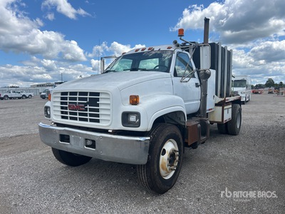 2002 GMC C7 4x2 Jetter STJ Camión Caja Abierta (Inoperable)