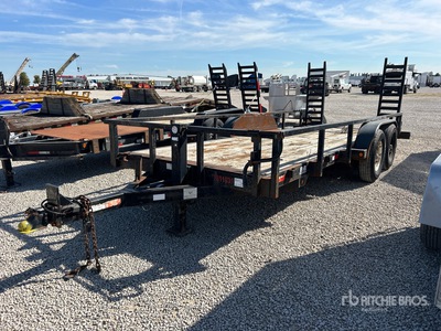2005 Behnke 18 ft T/A Equipment Trailer