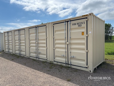 2025 40 ft High Cube Multi-Door Storage Container