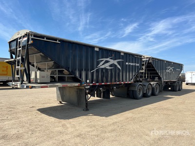 2019 Lode King 28 ft Tri/A Super B-Train Lead Belly Dump Przyczepa do zboża