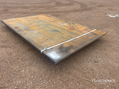 Quantity of (2) 2025 AGT 4 ft 11 in x 7 ft 10 in (.75 in Thick) Stahlplatten (Unused)