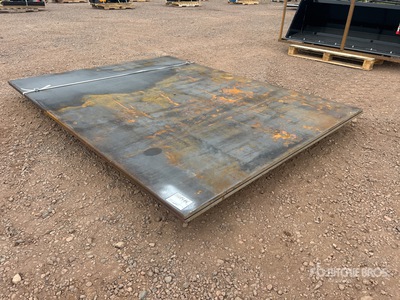 Quantity of (2) 2025 AGT 5 ft 11 in x 7 ft 10 in (.75 in Thick) Stahlplatten (Unused)
