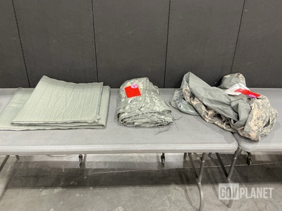 (24) Self-Inflating Sleeping Mats, (22) Poncho Liners & Assorted Items