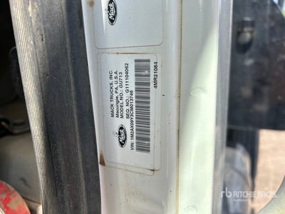 2012 Mack GU713 8x4 Tri/A Dump Truck