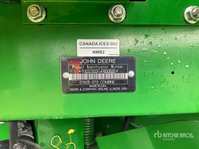 2018 John Deere S780 Mietitrebbia