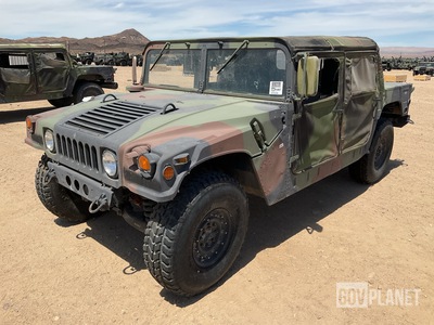 2007 AM General M1097R1 HMMWV 4 Door Soft Top w/Truck Body
