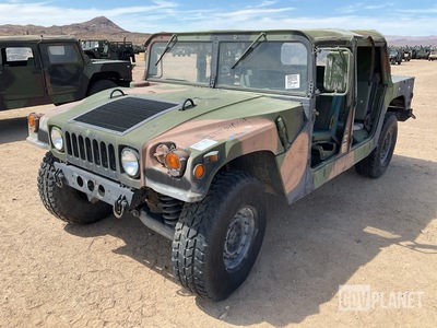 2007 AM General M1097R1 HMMWV 4 Door Soft Top w/Truck Body