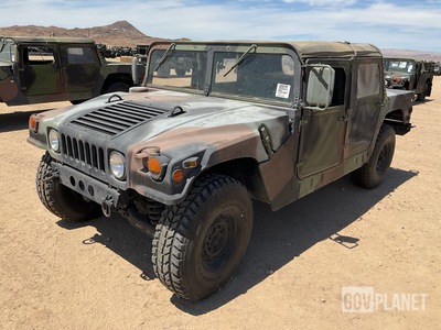 2007 AM General M1097R1 HMMWV 4 Door Soft Top w/Truck Body
