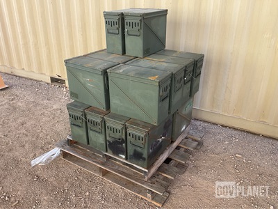 (18) M548 Ammo Cans - For 7.62mm