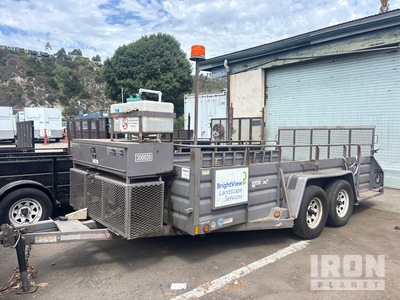 2016 Marksman 14 ft T/A Utility Trailer