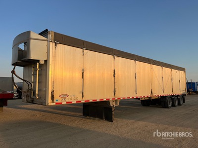 2018 Ty-Crop 53 ft x 102 in Tri/A Moving Floor Open-Top Chip Trailer