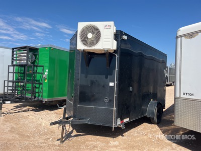 2024 True Blue 12 ft x 6 ft Portable S/A Kitchen Trailer