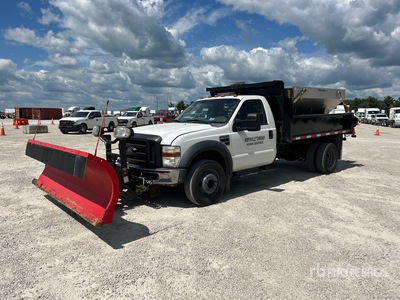 2010 Ford F-550 XL 4x2 Snow Plow Truck
