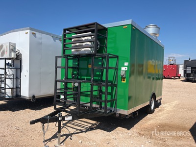 2024 McGuber 12 ft x 8 ft Portable S/A Remorque de Restauration