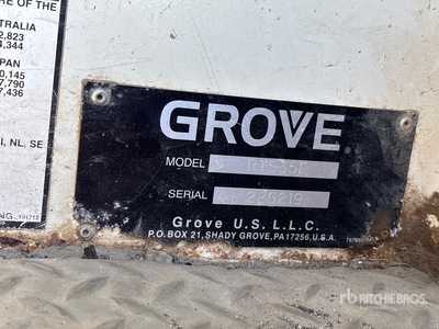 2007 Grove RT535E 35 ton 4x4x4 Grúa todoterreno