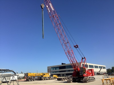 1999 Manitowoc 111 80 ton Raupenkran mit Gittermast