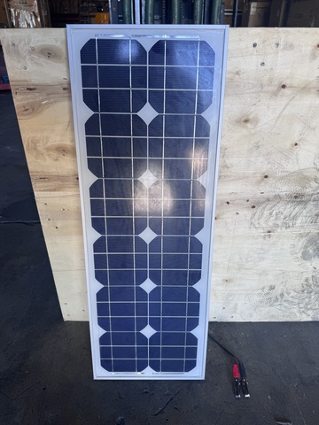 Mono-Crystalline 30 Watt Solar Panel Mono-Crystalline 30 Watt Solar Panel