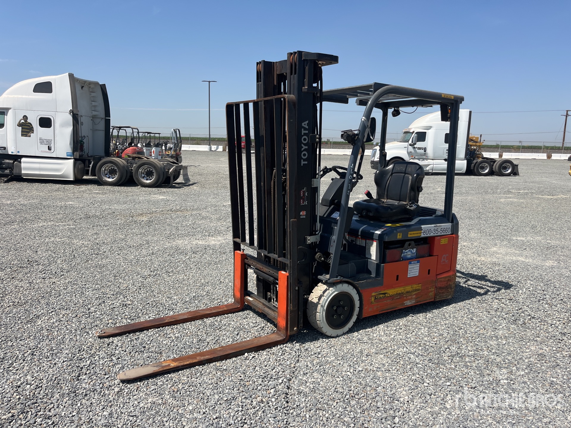 2022 Toyota 8FBE20U Electric Forklift