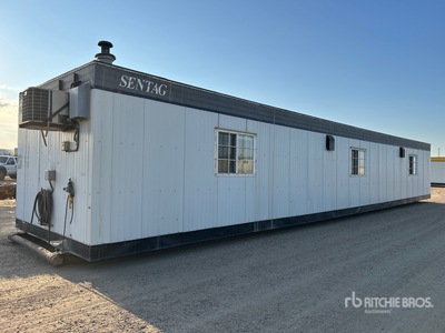2002 Atco 60 ft x 12 ft Skid-Mounted Mobile Office