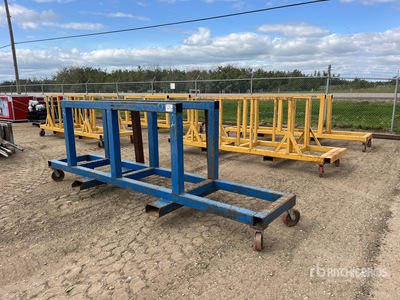 Quantity of (5) 12 ft Pipe Racks