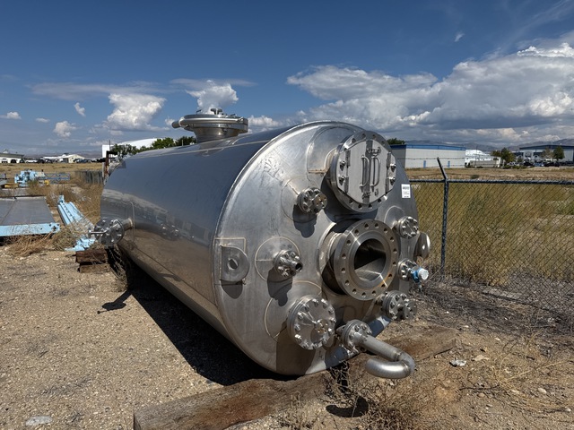 2009 Berlie - Falco 8300 L Stationary Stainless Steel Water Tank