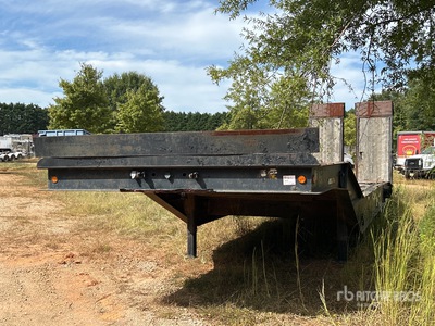 1989 Trail King 45 ft T/A Equipment Trailer