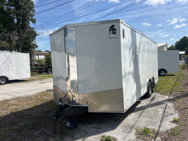 2023 Spartan 20 ft T/A Enclosed Trailer