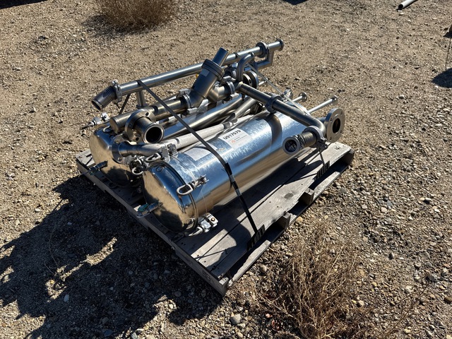 Quantity of (1) Pallets of 2009 Berlie - Falco (2) 10 Gallon Stainless Steel Water Tank (Unused)