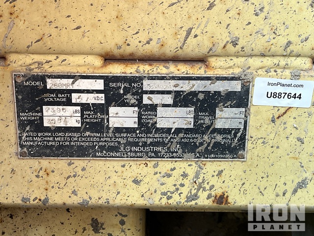 ELEVADOR TIJERA 2015 JLG 260MRT