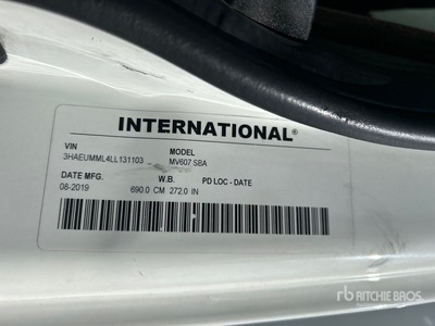 2020 International MV607 4x2 Camiones