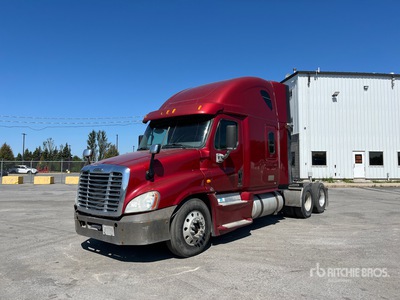 2014 Freightliner Cascadia 125 6x4 Cabeza Tractora Cabina Dormitorio