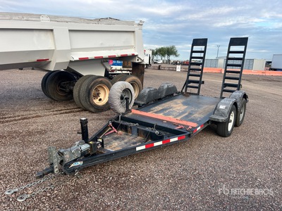 2018 MMDI 510RCMPH 10 ft T/A Equipment Trailer