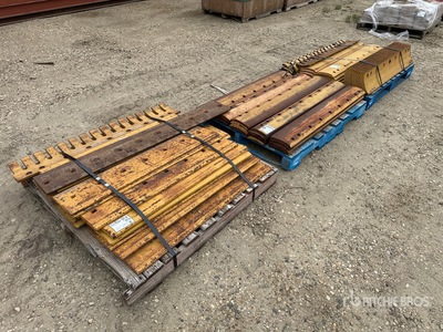 Quantity of (3) Pallets of Motorgrader Cutting Edge (Unused)