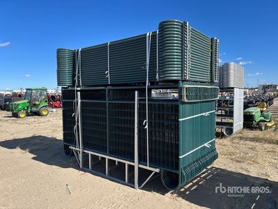Quantity of (56) 2025 Suihe NP10-54-2 10 ft Sheep Powder Coated Livestock Panel (Unused)