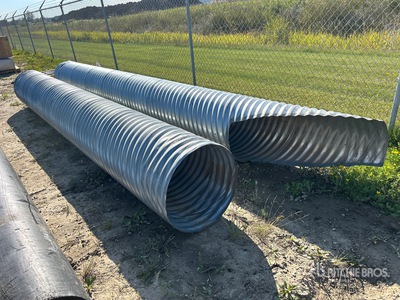 Quantity of (2) Metal Culvert Attrezzatura industriale