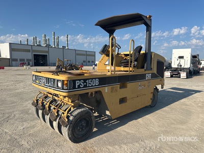 2001 Cat PS-150B 9 Wheel Pneumatic Roller