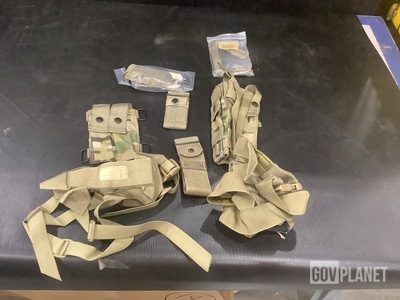 (66) Pistol Holster Carriers, (2) Pistol Holsters & Assorted Items