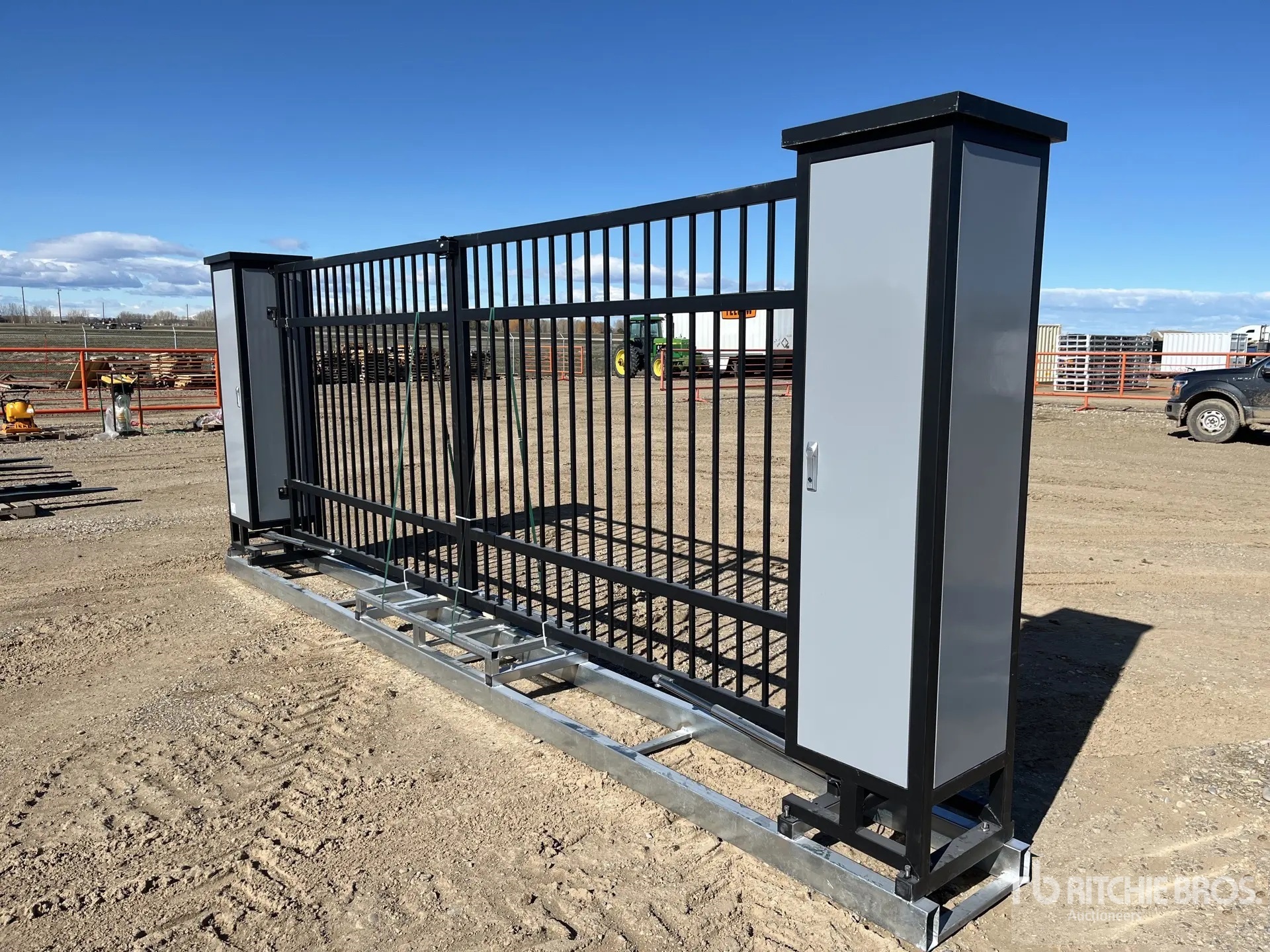 2025 Suihe SG 20 ft Wrought Iron Bi-Parting Driveway Gate (Unused)