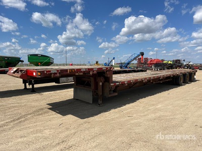 2006 Manac Tri/A 35 ft Extendable Step Deck Trailer