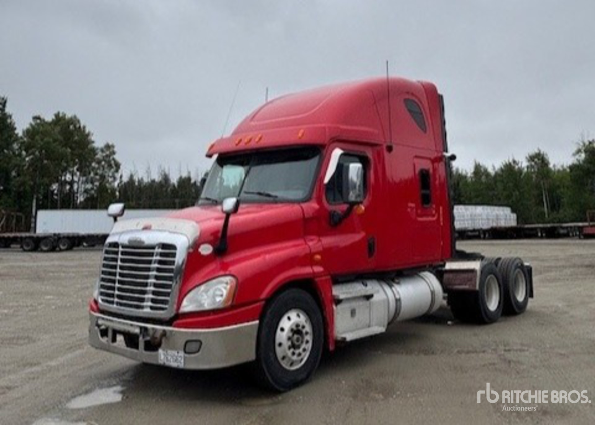 2014 Freightliner Cascadia 125 6x4 T/A Sleeper Truck Tractor