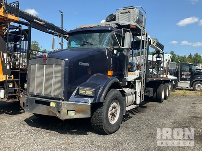 2015 Cormach 30000WB65 on 2006 Kenworth T-800 8x4 Cormach WB65 Wallboard Crane شاحنة رافعة