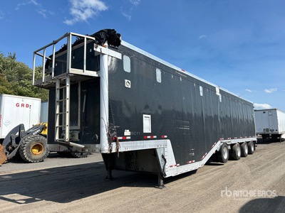 2020 Manac 32453D336 53 ft x 102 in Quad/A Belly Open-Top Chip Trailer