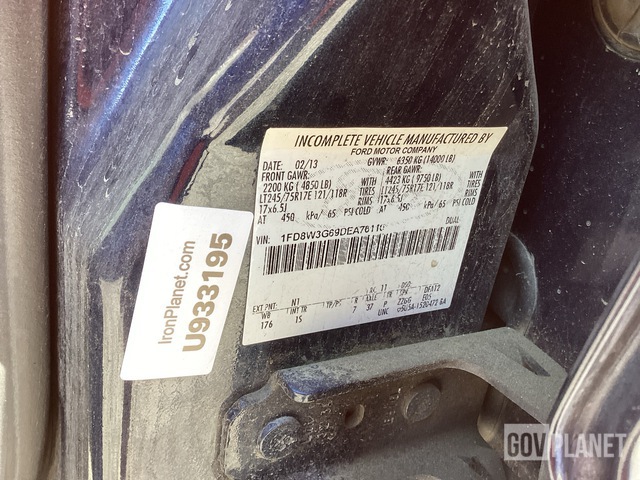 CAMIóN CHASIS 2013 FORD F350SUPERDUTYXL