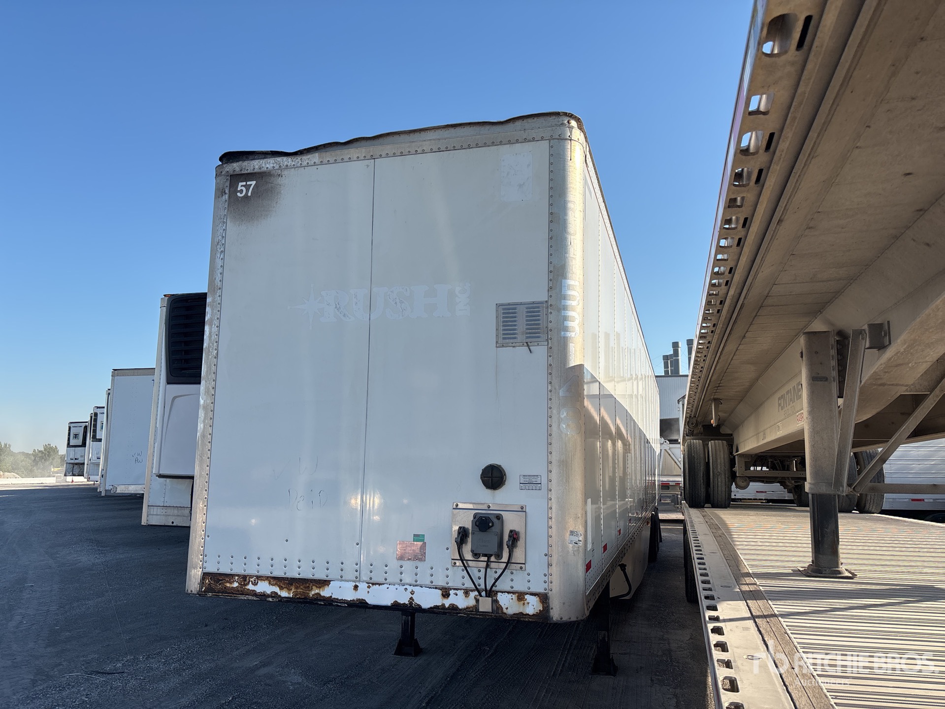 2021 Inland 53 ft x 102 in T/A Van Trailer