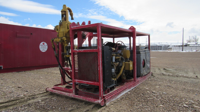 Power Swivel, Venture Tech, XK-150, C- ACCERT Diesel, Skid Mtd. 5,521 hrs 2011