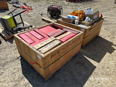 Quantity of (2) Crates of Assorted Safety Supplies