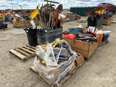 Quantity of (5) Pallets of Assorted Shop Tools